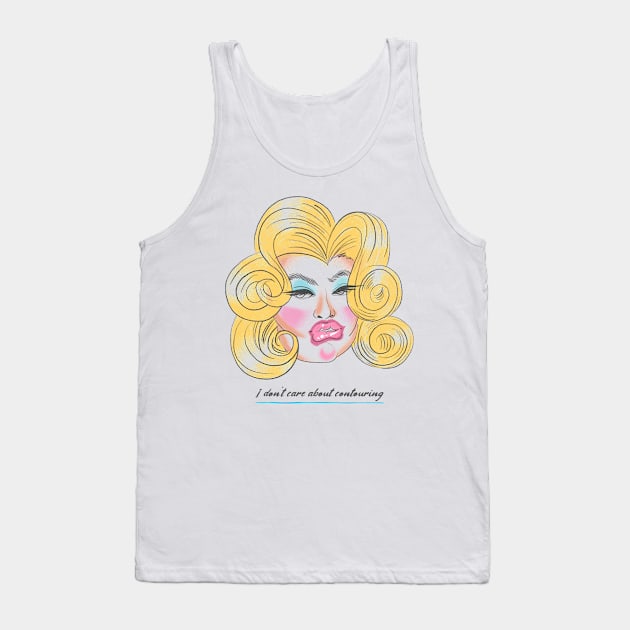 No Make Up for me Tank Top by Dream the Biggest